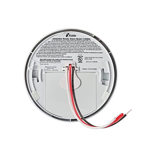 Hardwire Smoke Alarm with Exit Light and Battery Backup U878396