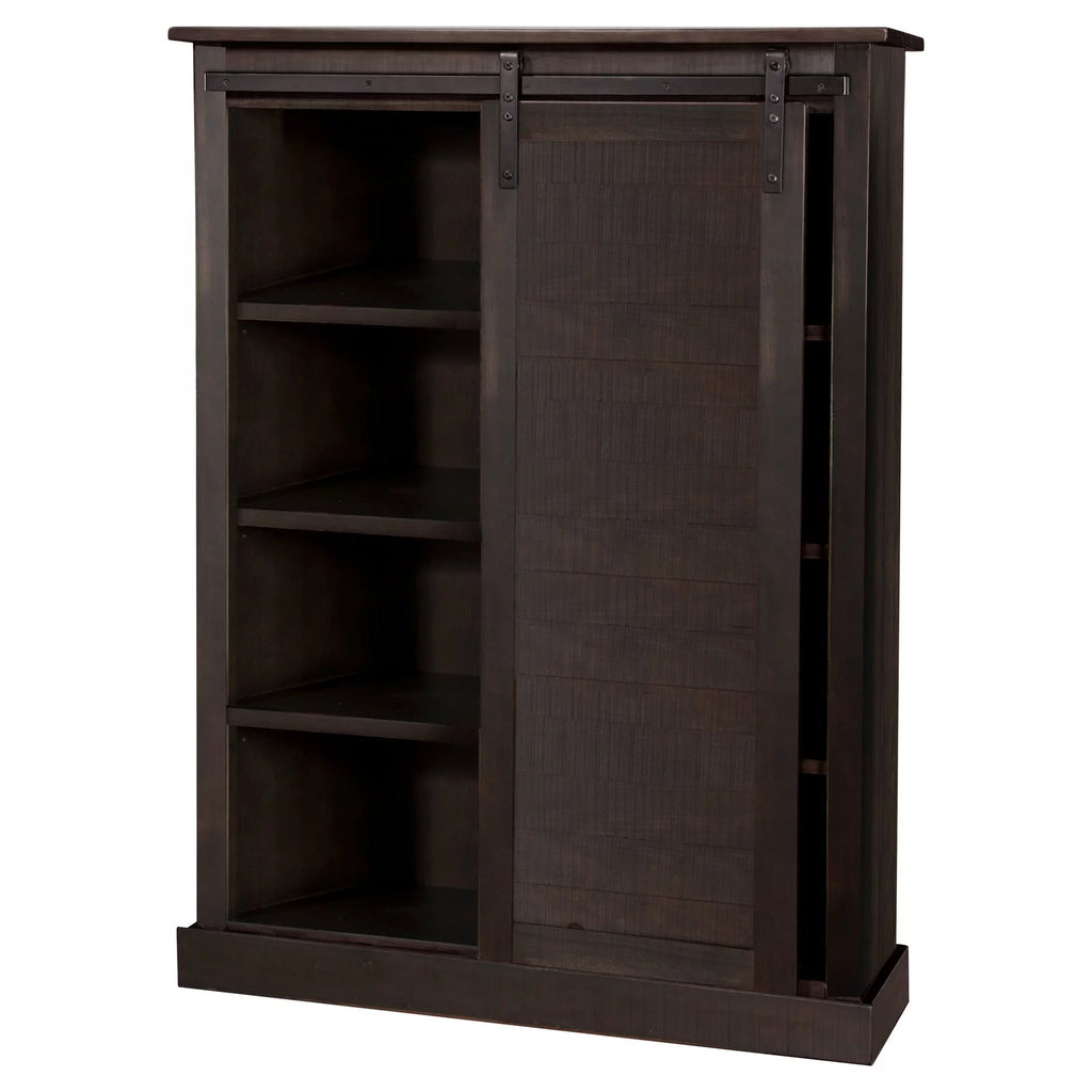 8 Shelf Barn Door Bookcase G83517