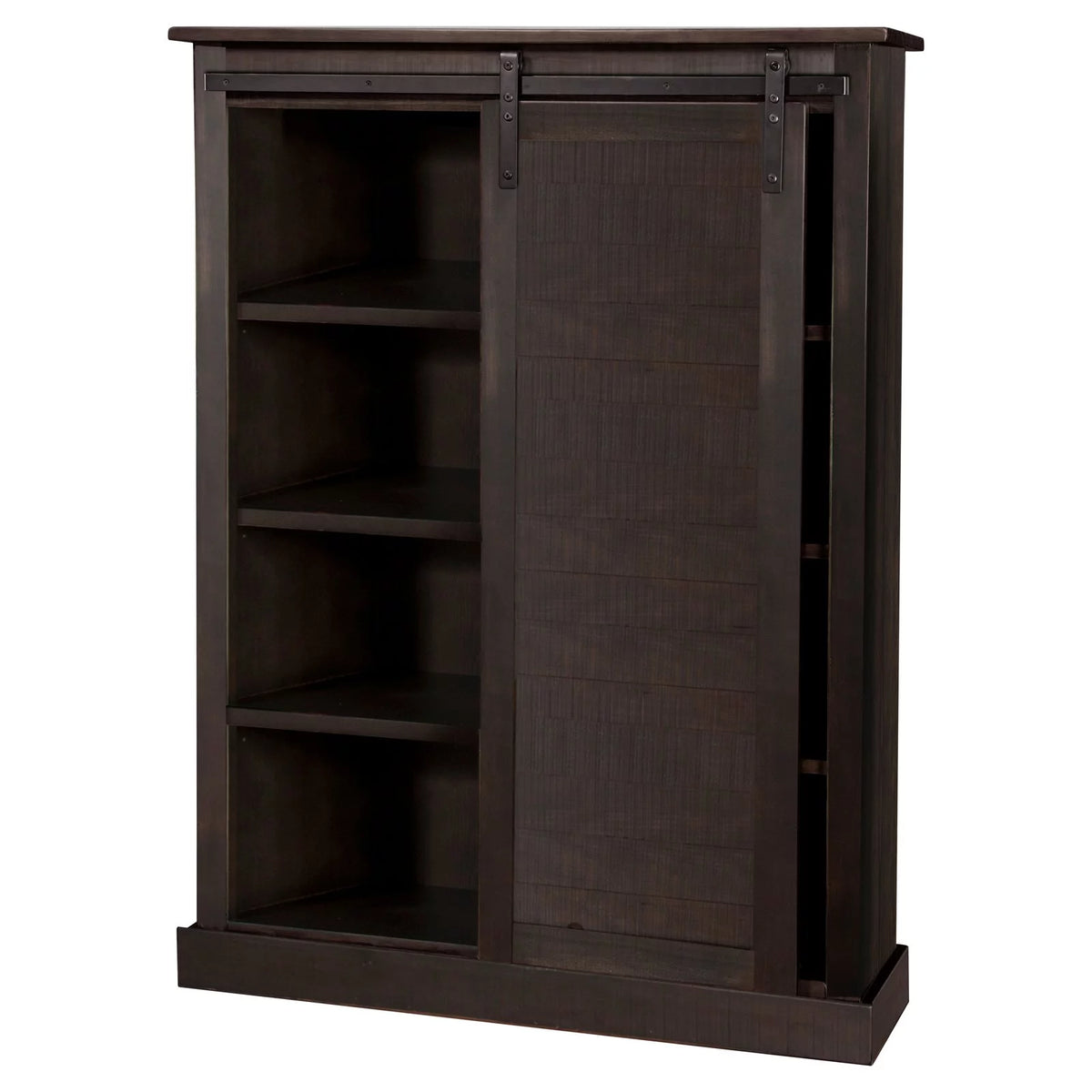8 Shelf Barn Door Bookcase G83517