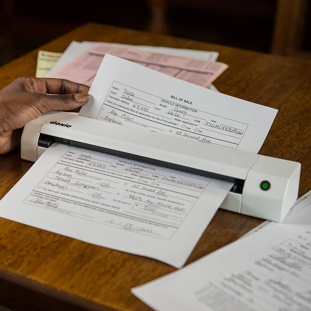 Portable Scanner with Rechargeable Battery J4949