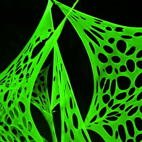 Green 48FT x 4FT Beef Netting Spider Web X905294