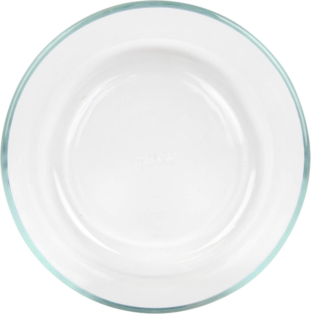 7-Cup Glass Bowl with 4 Sea Glass Lids B4139