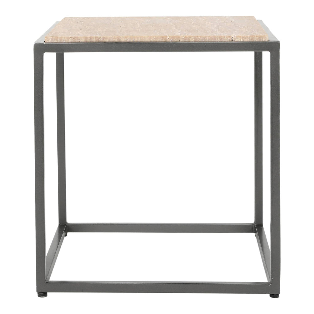Cappuccino Marble Side Table C444680