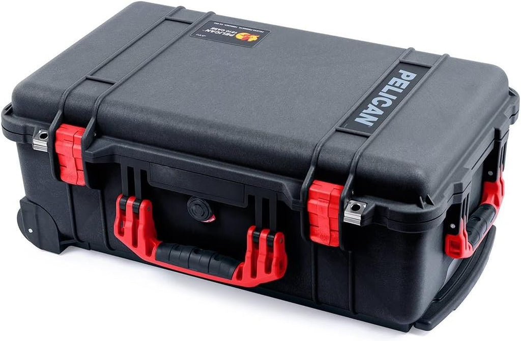 Black & Red Pelican 1510 Case with TrekPak Dividers & Mesh Lid Organizer P474986