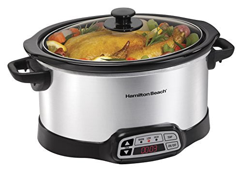 6-Quart Programmable Slow Cooker With Digital Timer C276926