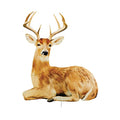 Set of 2 Metal Garden Stake Deer B891545
