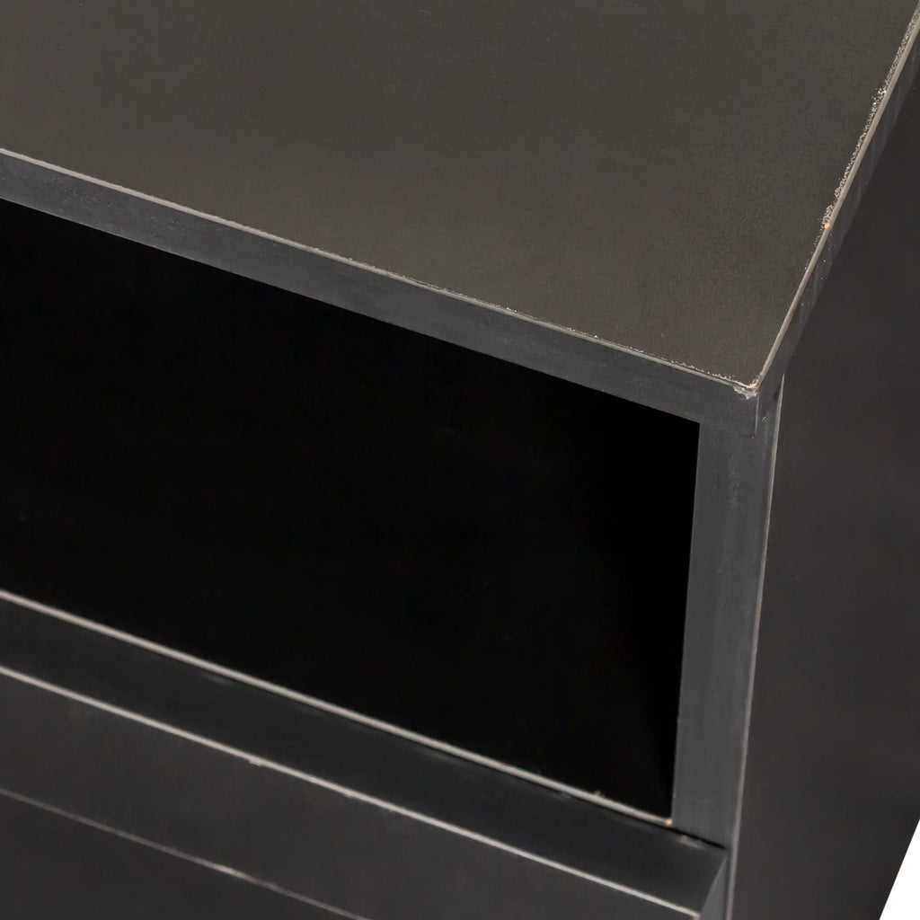 Black TV Stand with Storage N3433
