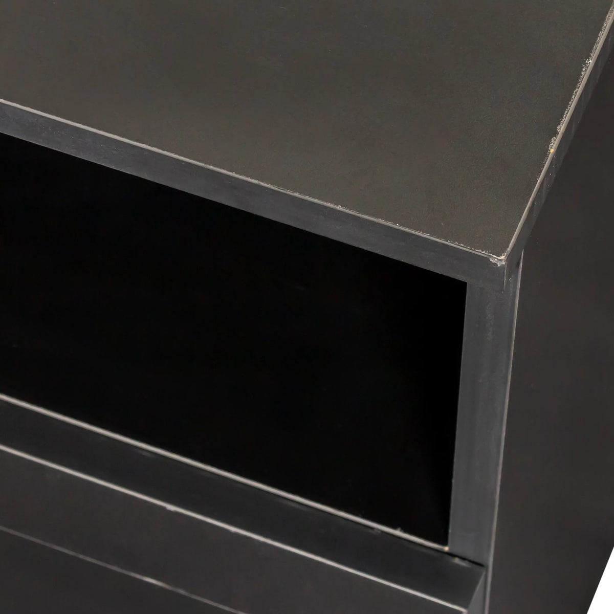 Black TV Stand with Storage N3433