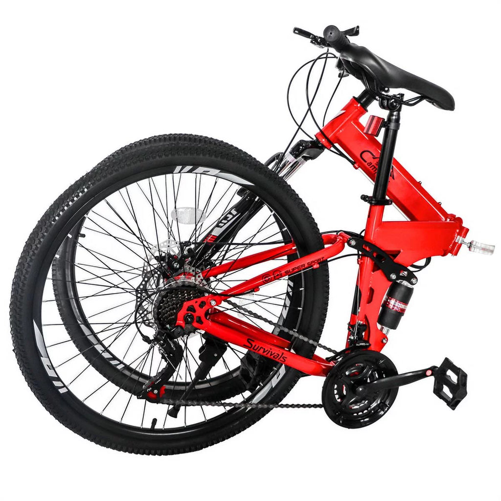 21 Speed Red Black Mountain Bike O44406