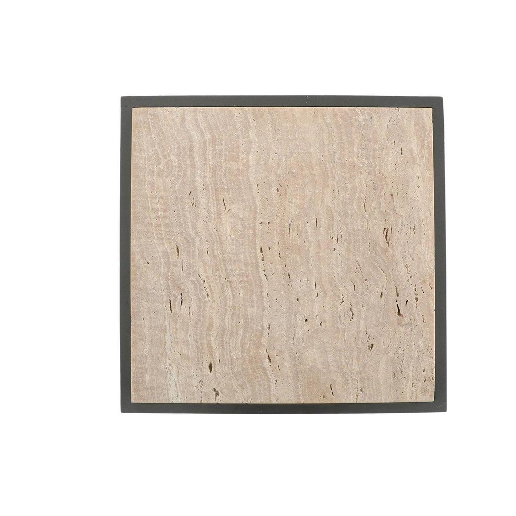 Cappuccino Marble Side Table C444680