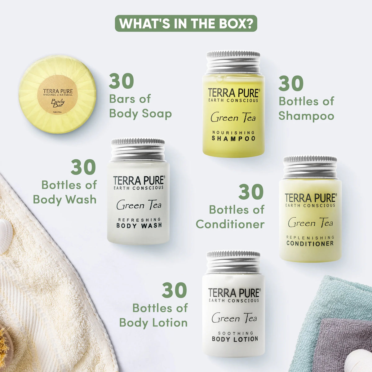 150 Pc Hotel Toiletries Bulk Set I75583