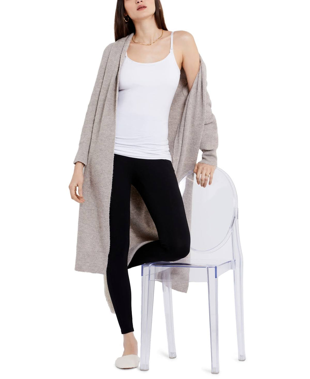 Luxe Clip Down Nursing Cami W131