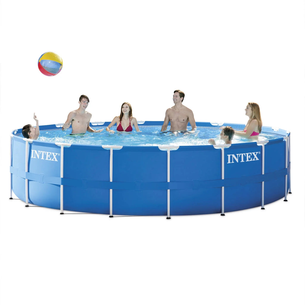 18Ft X 48In Metal Frame Pool Set N626