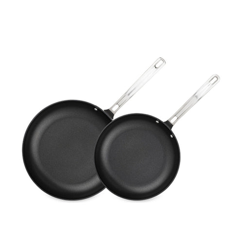 10-Inch and 12-Inch Hard Anodized Nonstick Fry Pan Set V946241