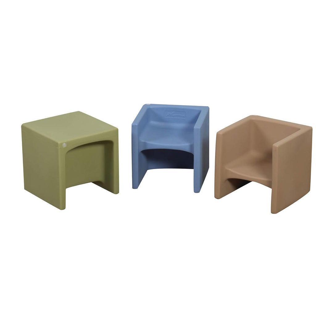 Green Cube Chair for Toddlers N98752