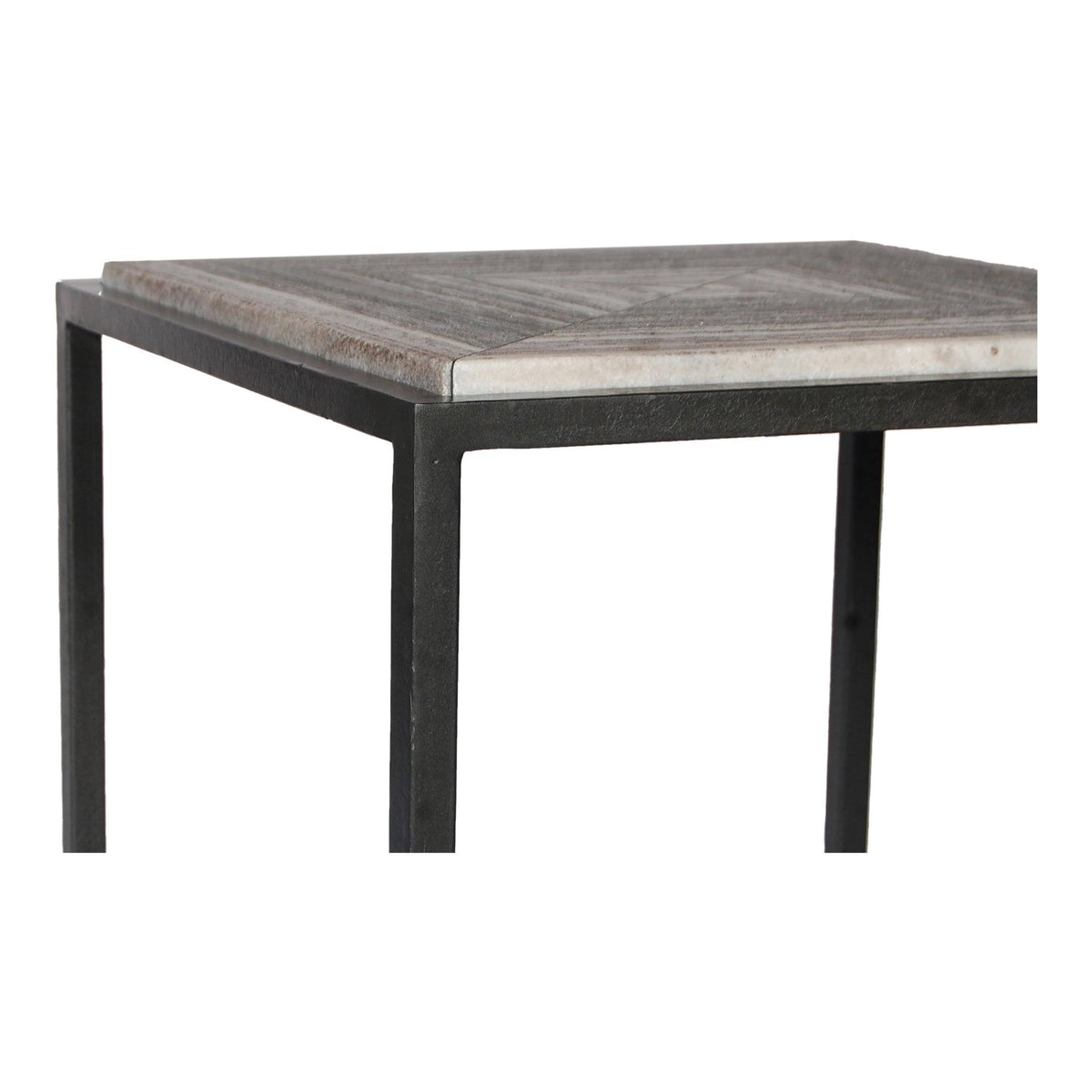 Cappuccino Marble Side Table C444680