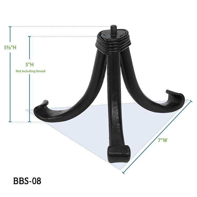 Brass Birdbath with Stake R70412