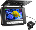 Portable Underwater Fishing Camera with 5 Fish Finder, HD 1000TVL Infrared+ White Lights IP68 Waterproof Camera F907