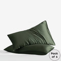 100% Organic Bamboo Pillow Cases Pack of 6 King W273