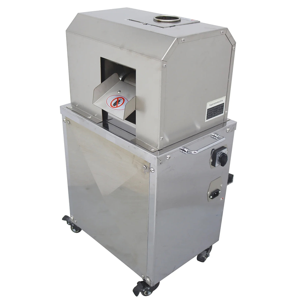 304 Stainless Steel Electric Sugar Cane Press Juicer 4 Rolls F667