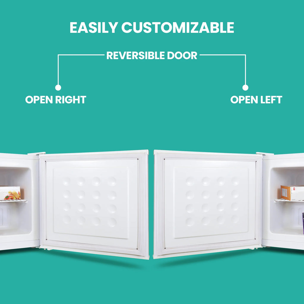 White 1.2 cu ft Upright Freezer B52948