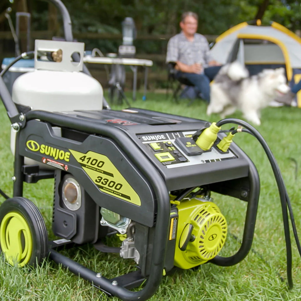 4100-Watt Portable Propane Generator F9598