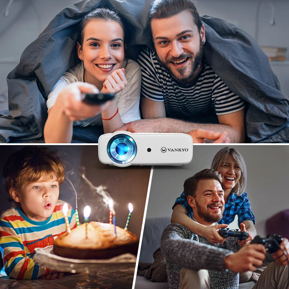 Mini Video Projector with Built-in Speaker I1874