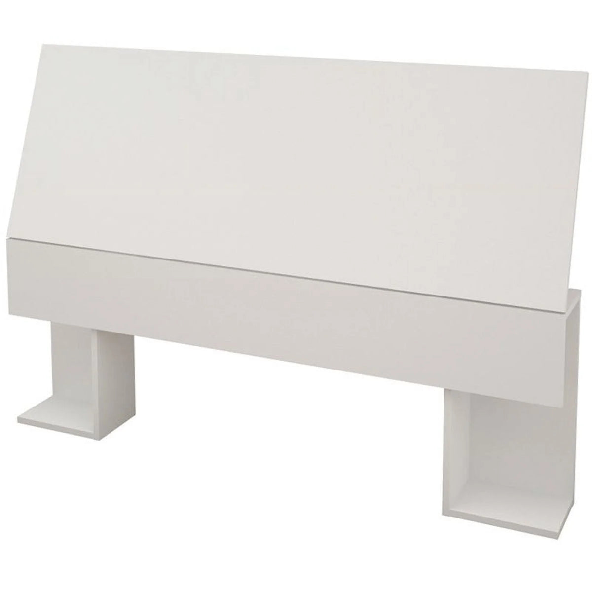 White 2 Piece Full Size Bedroom Set N1282