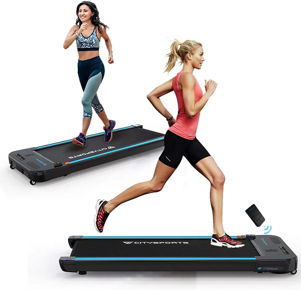 Portable Slim Treadmill with Audio Speakers L873