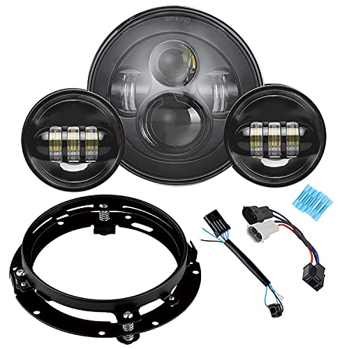 7 Inch Headlight Fog Lights Combo H900840