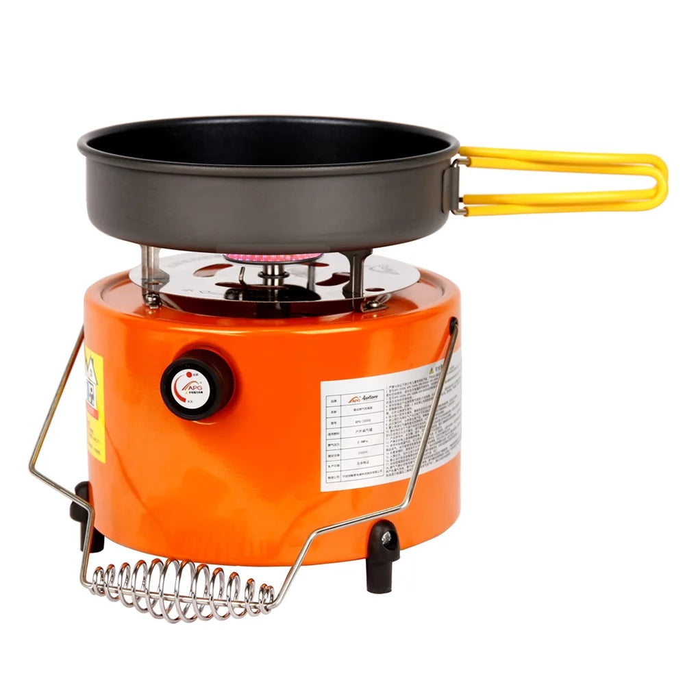 2000W Portable Heater Camping Stove Cooker K796945