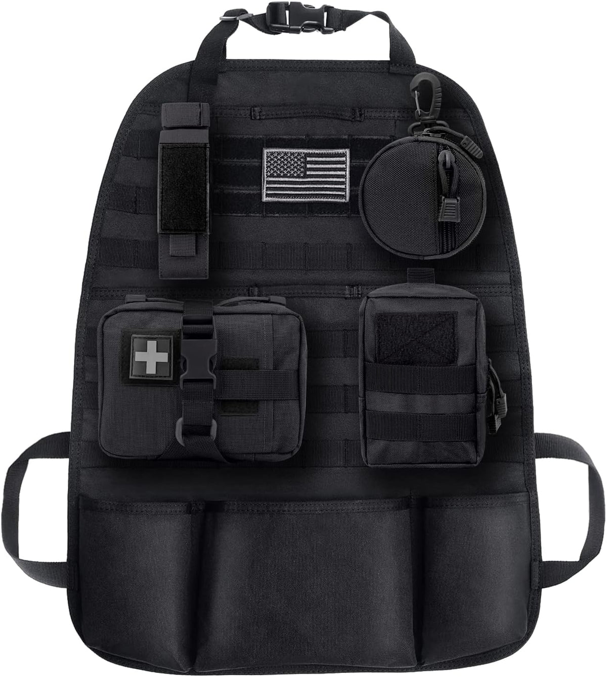 Car Seat Back Organizer with Multiple Pockets Q844779