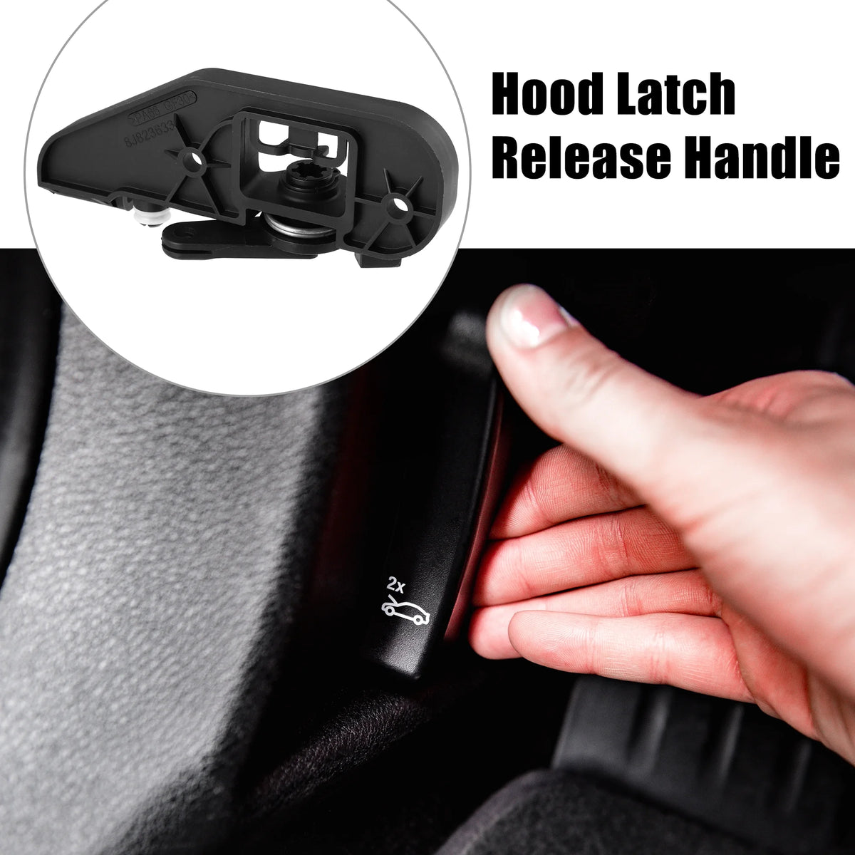Car Hood Release Handle Mount Bracket C341