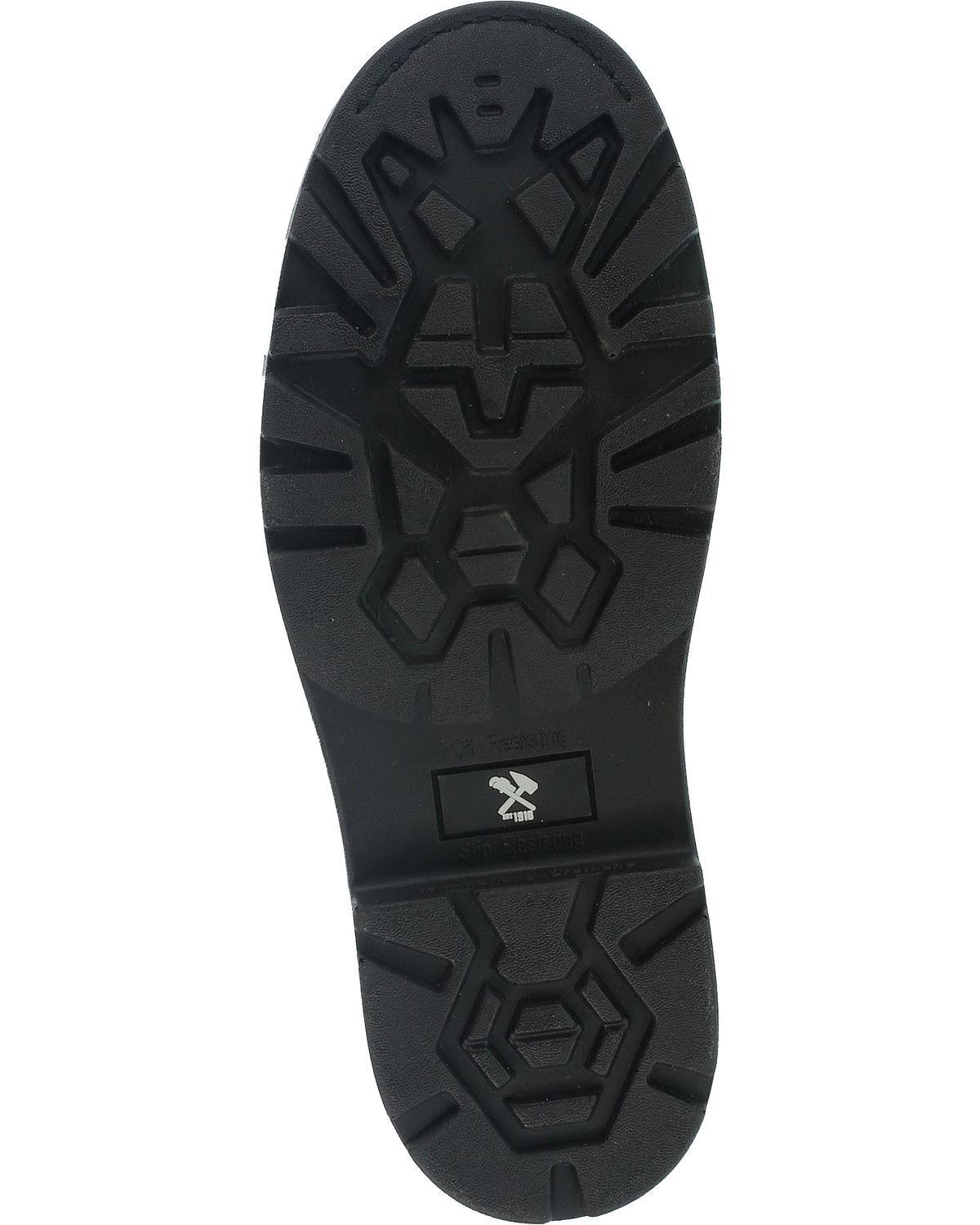 Brown Wellington Work Boots Q661854