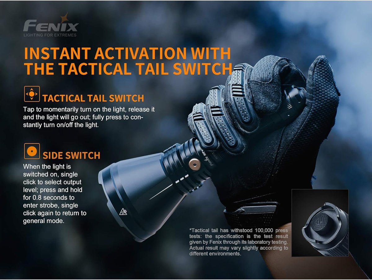 1500 Lumen Long-Range Rechargeable Hunting Light and Battery Case W1857