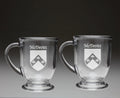 Glass Coffee Mugs Set of 2 A785