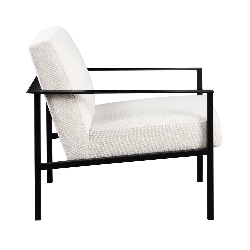 Oatmeal Cream Polyester Accent Chair S75346