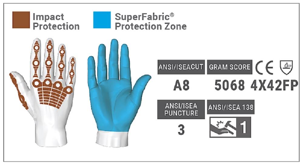 Rescue 4014 Barrier Extrication Glove-Large E8221