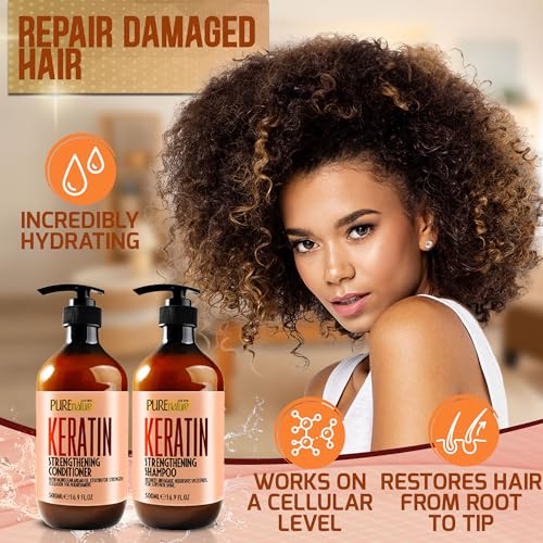 Sulfate Free Argan Oil Shampoo and Conditioner Set S807