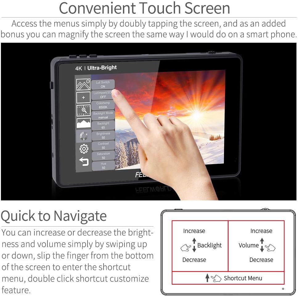 7 Inch Touch Screen Camera Field Monitor M85164