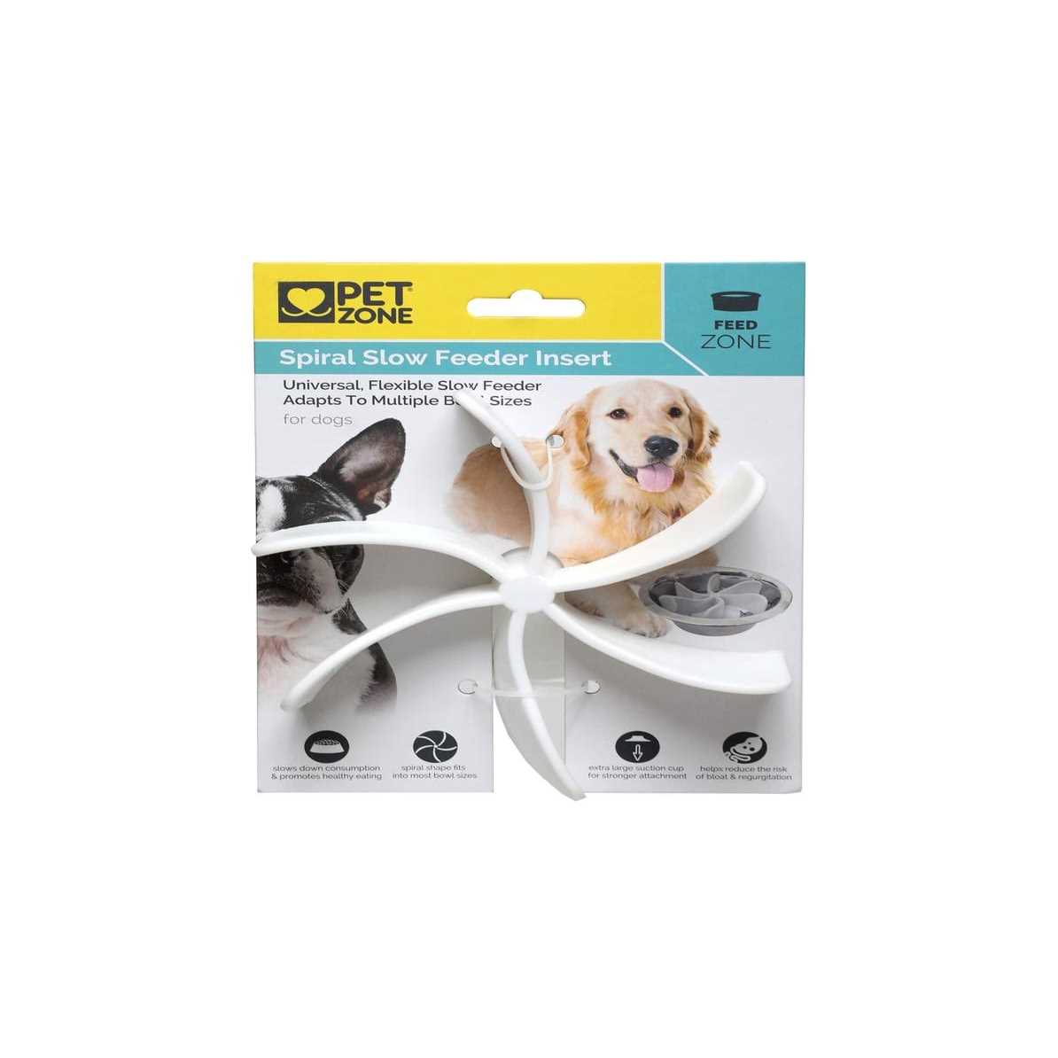 White Dog Slow Feeder S5957