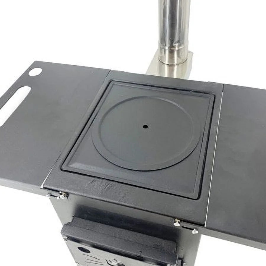 Portable Wood Burning Stove for Tent Cooking E7897