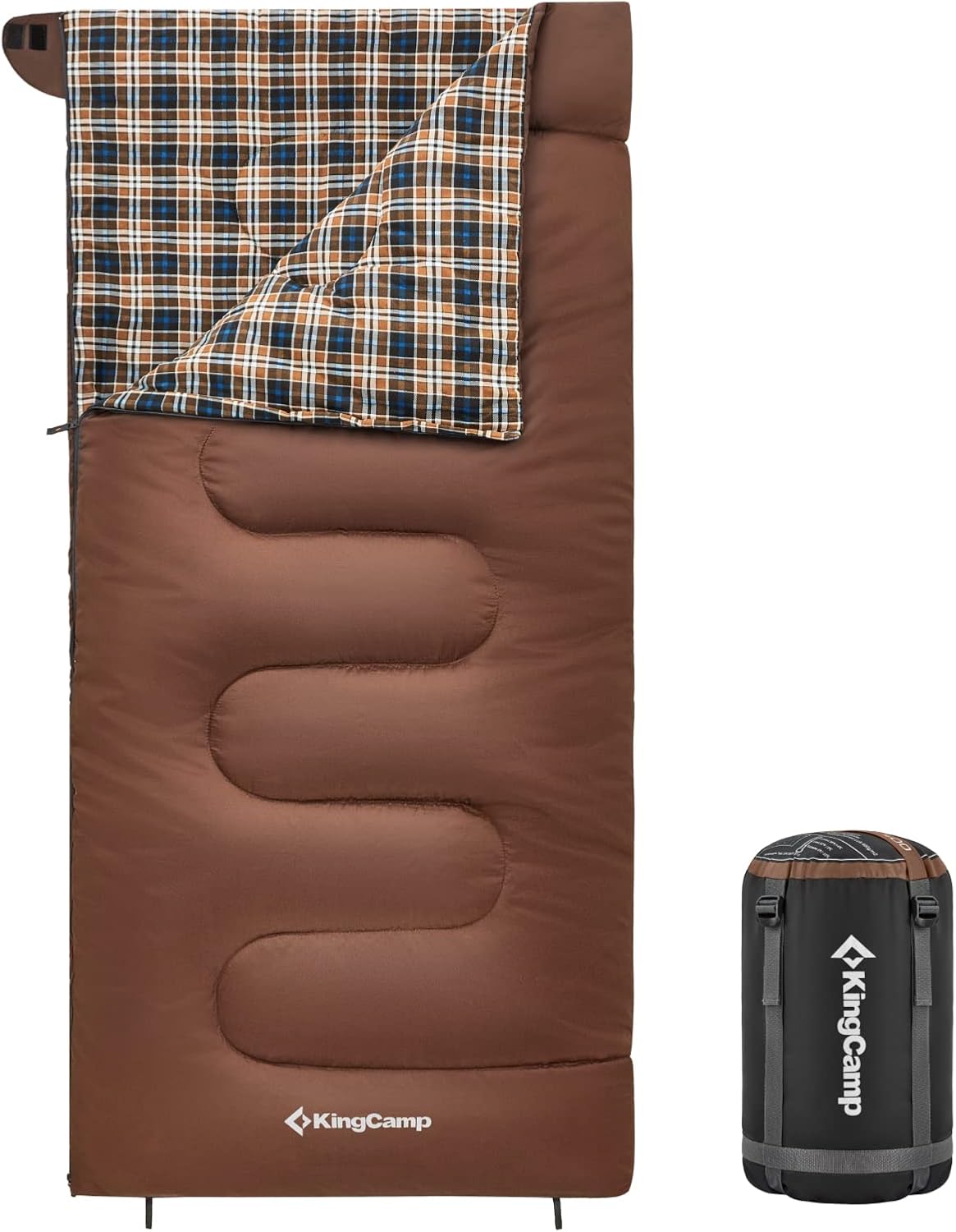 Cotton Flannel Sleeping Bag for Camping N18540