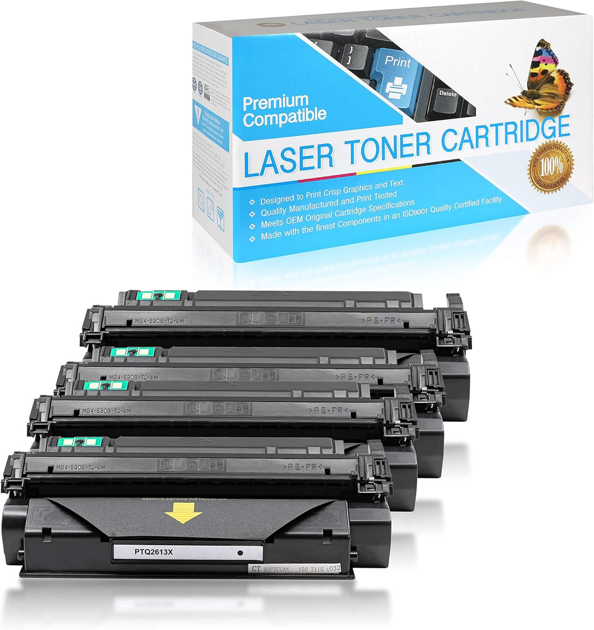 Black Toner Cartridge 4 Pack Z6849