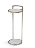 Silver Leaf Marble Scatter Table D28412