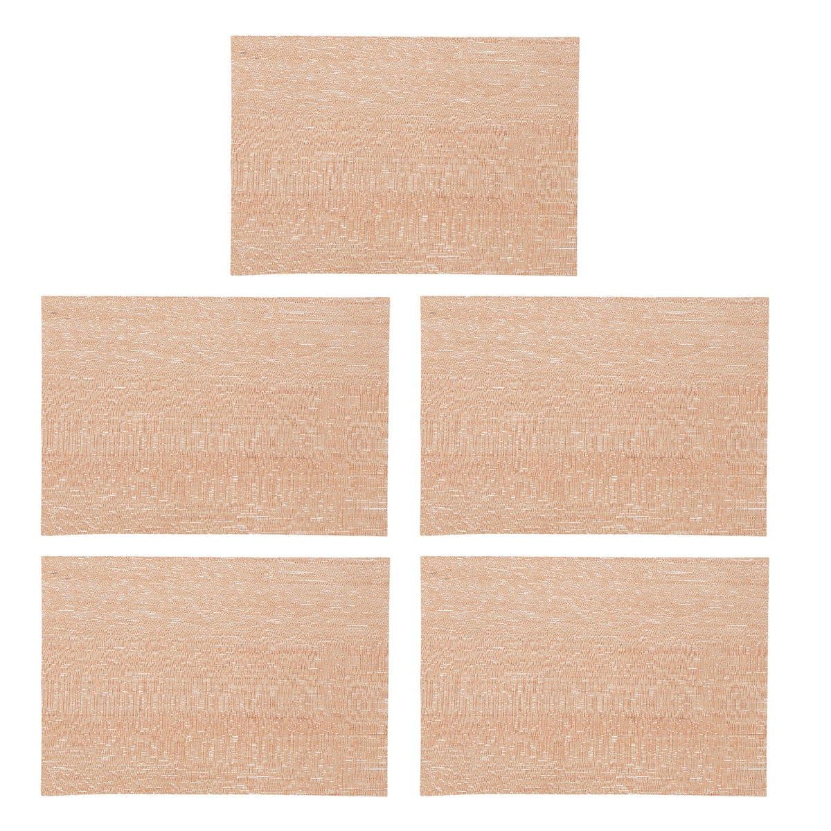 Red Walnut Veneer Dollhouse Flooring 5 Pcs U990447