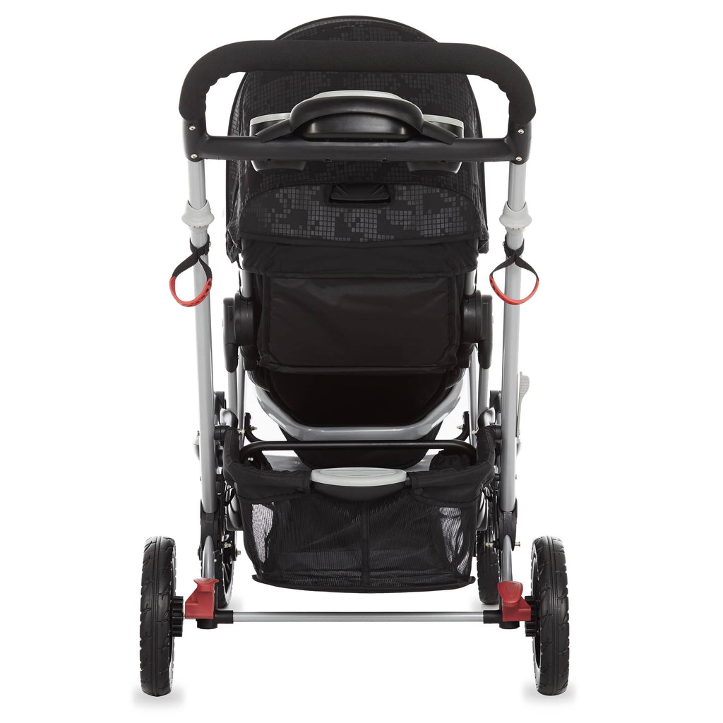 Black Tandem Stroller Y7028