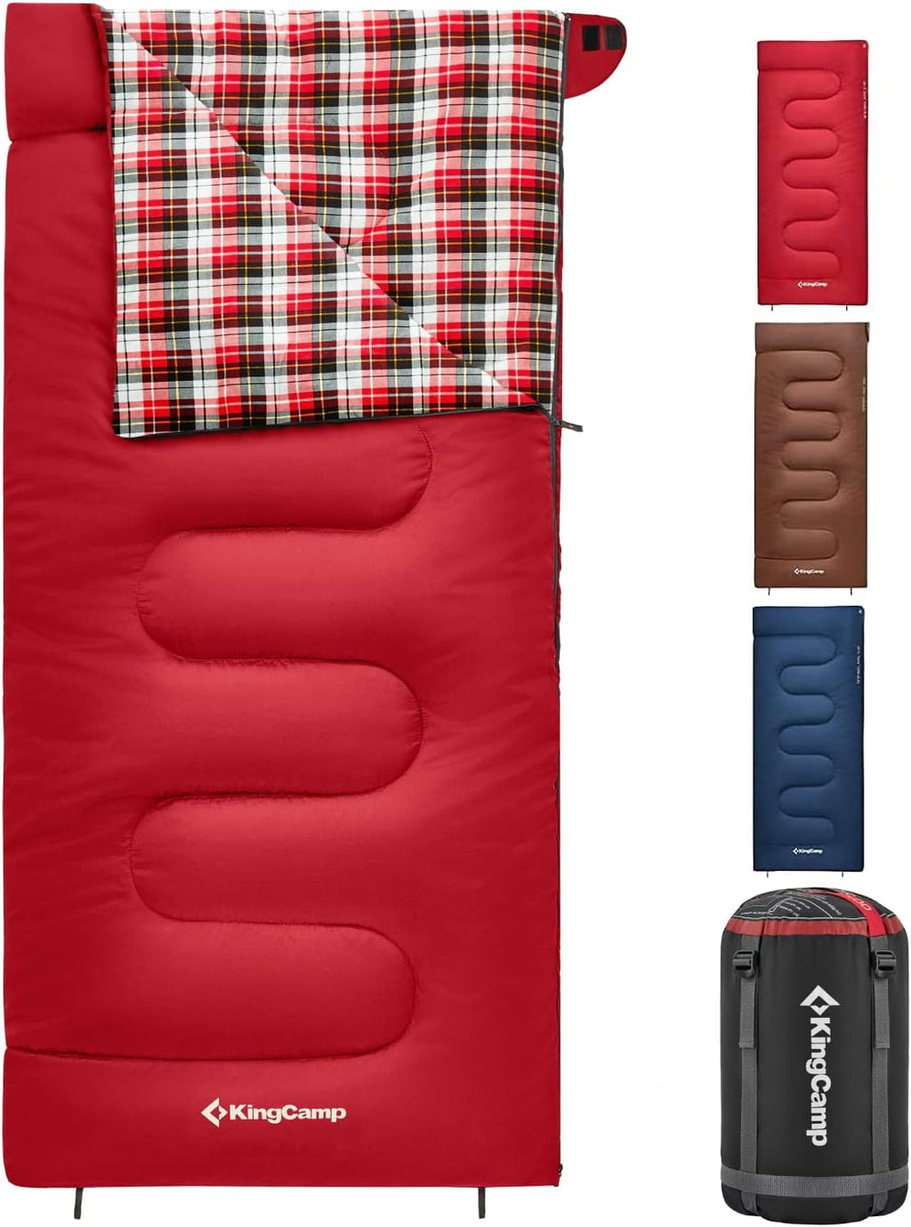 Cotton Flannel Sleeping Bag for Camping N18540