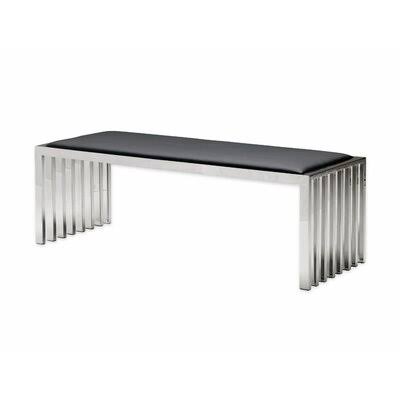 Metal Bench Stainless Steel Black G440