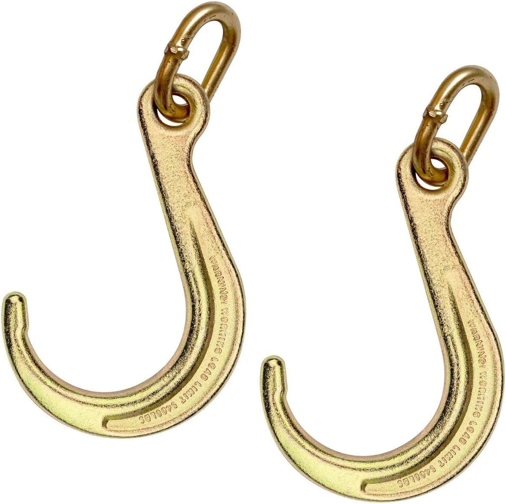 8 Inch Short Tow Hook On Coupling Link - Pair X6553